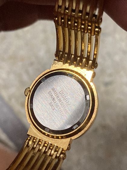 นาฬิกายี่ห้อ CADET ควอทซ์ ของแท้มือสอง สภาพทองสวยเทียบมือ1 ข้อมือ 7 นิ้วครึ่ง  650฿ รูปที่ 3