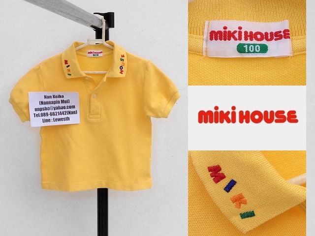 เสื้อเด็ก Miki House