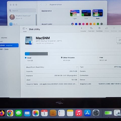 MacBook Pro 13 retina late 2013 ram 8 rom 245 รูปที่ 9