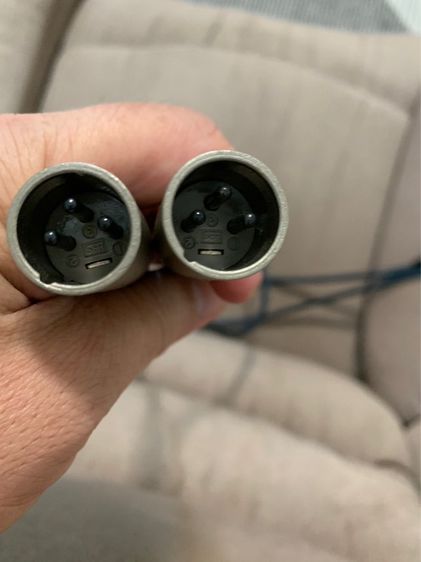 ขายสายสัญญาณบาลานซ์ XLR ไฮเอนด์เแบรนด์ดัง Accuphase L-10 XLR Balanceed 1.5M (เมตร) interconnect cables made in Japan 🇯🇵 ส่งฟรี รูปที่ 4