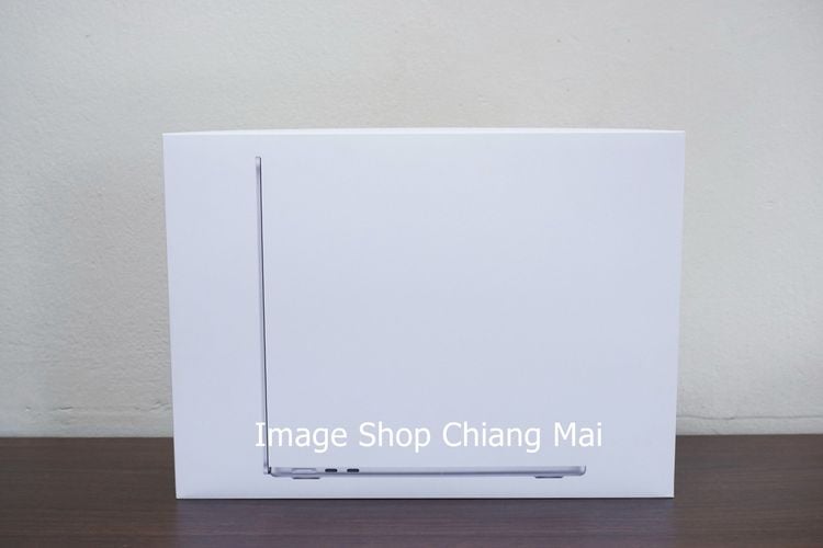 MacBook Air M3 ปี 2024 256GB Silver มือ 1 ประกันศูนย์เต็ม รูปที่ 1
