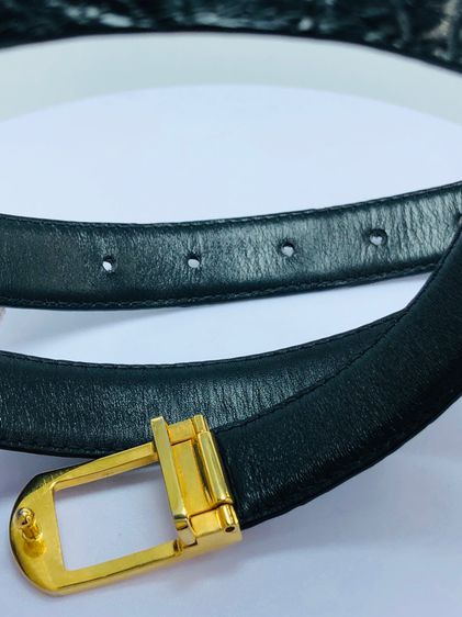 Ferragamo leather belt (670483) รูปที่ 5