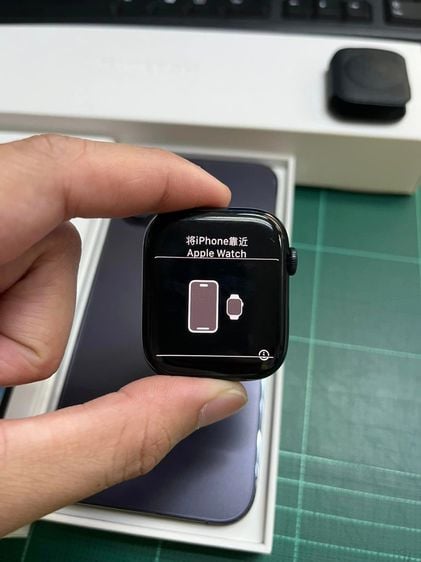 อื่นๆ ดำ Apple Watch Series 8 GPS 45mm อุปกรณ์แท้ ครบกล่อง
