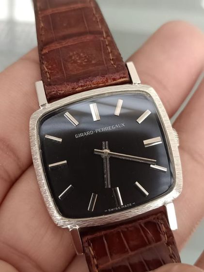 นาฬิกา​ Girard Perregaux Black Dial 18k Solid White Gold  รูปที่ 11