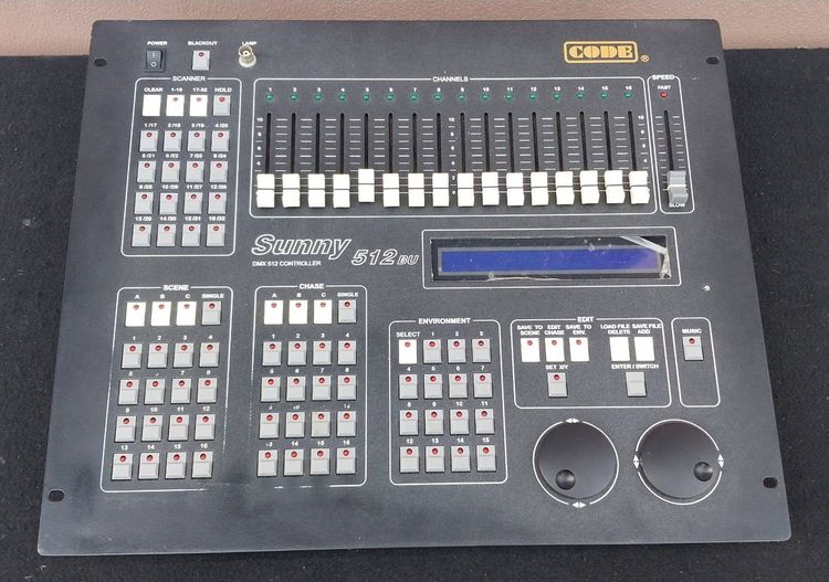 บอร์ดคุมไฟ CODE Sunny 512 BU