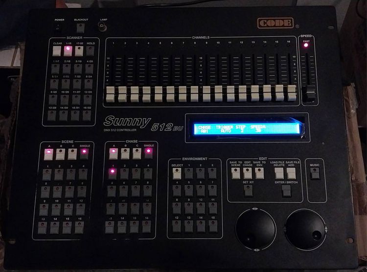 บอร์ดคุมไฟ CODE Sunny 512 BU รูปที่ 3