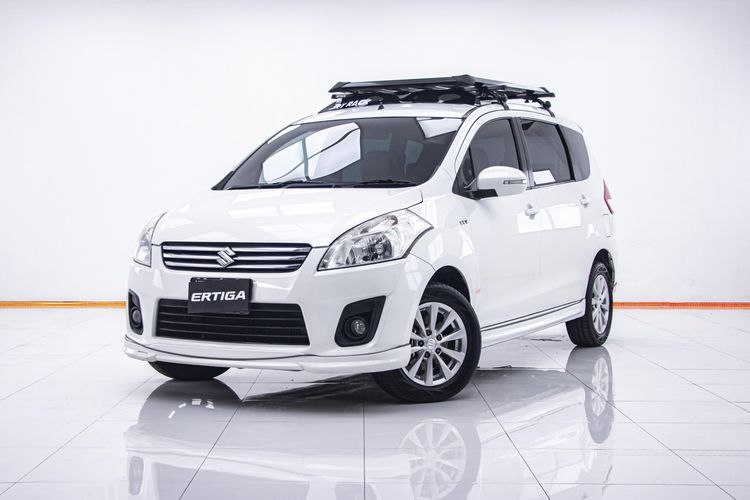 Suzuki Ertiga 2014 1.4 GX Utility-car เบนซิน ไม่ติดแก๊ส เกียร์อัตโนมัติ ขาว รูปที่ 4