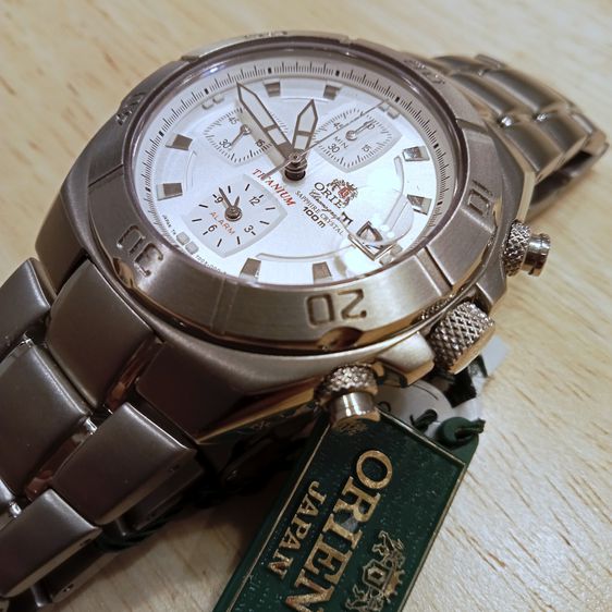 นาฬิกา ORIENT ไททาเนียม ของแท้ รุ่น CTD08001W รูปที่ 4