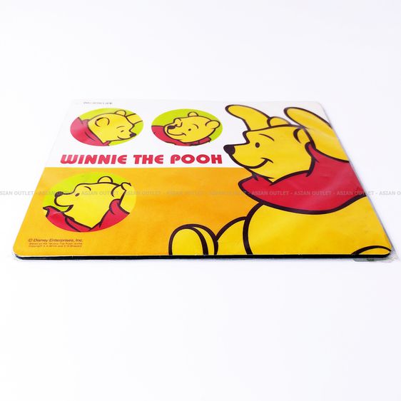 Winnie The Pooh Mousepad แผ่นรองเม้าส์วินนี่เดอะพูห์ ของแท้ ขนาด 22.5 x 18.5 cm. ใหม่ในซีล หายากมาก ราคาพิเศษ รูปที่ 4