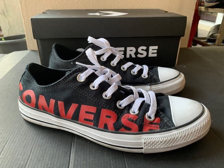 Converse All Star OX Black Womens 9 EUR40 รูปที่ 1