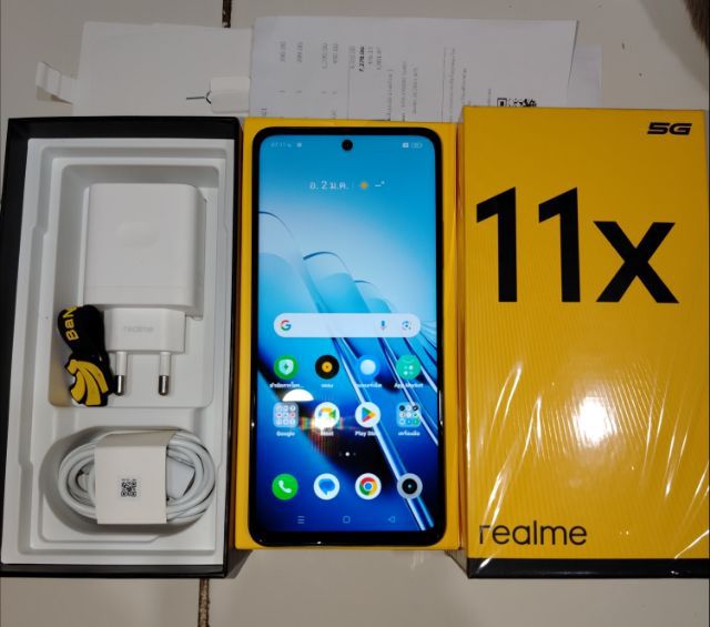 Realme​11x​ 5Gสภาพมือ1สวยกริปครบกล่อง​ประกันเหลือยาว