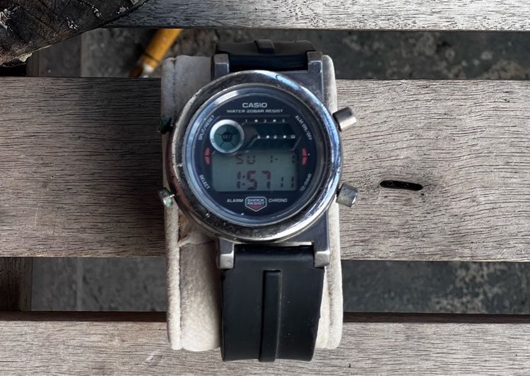 ดำ นาฬิกา Casio 1294 DW-8200