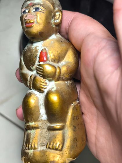 กุมารทองถือดอกบัวยุคต้น หลวงปู่แย้ม ปี 2538 ลายมือ หลวงปู่แย้ม รูปที่ 8