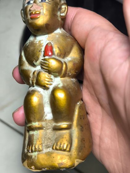 กุมารทองถือดอกบัวยุคต้น หลวงปู่แย้ม ปี 2538 ลายมือ หลวงปู่แย้ม รูปที่ 7