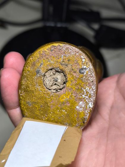 กุมารทองถือดอกบัวยุคต้น หลวงปู่แย้ม ปี 2538 ลายมือ หลวงปู่แย้ม รูปที่ 10