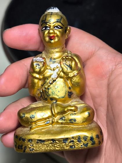 กุมารทอง หลวงปู่แย้ม วัดสามง่าม จ.นครปฐม รุ่นมูลนิธิเจริญ หน้าตัก 2  ลายมือปู่แย้ม

 รูปที่ 5