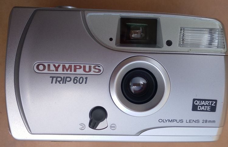 Vintage Olympus TRIP 601 Point-Shoot Film With Case 1998's งานเก่าเก็บ ใสกิ๊ก กิ๊ก สะสม หรือใช้งาน สายกำลังเริ่มเล่นกล้องฟิล์ม เชิญครับ รูปที่ 1