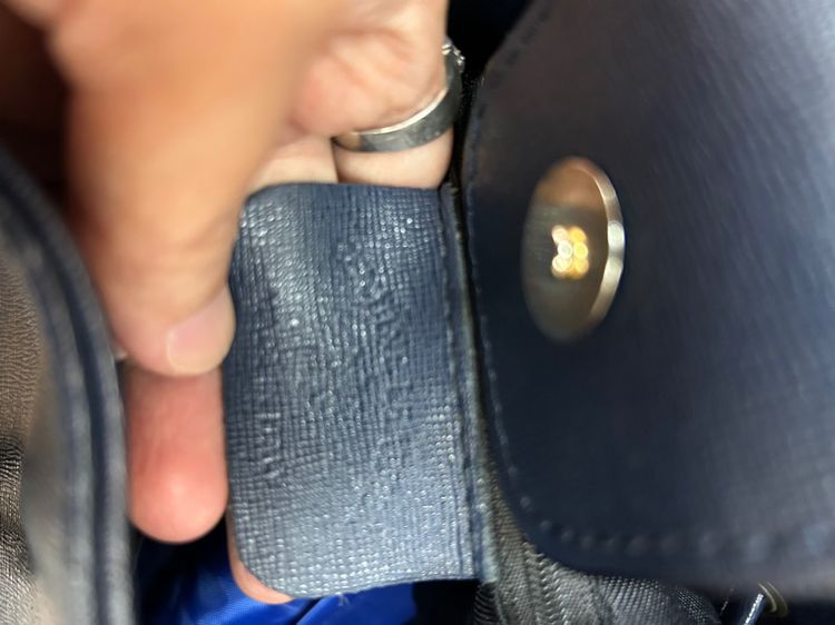 กระเป๋าสพาย ทรงขนมจีบ หนังแท้ รูปที่ 5