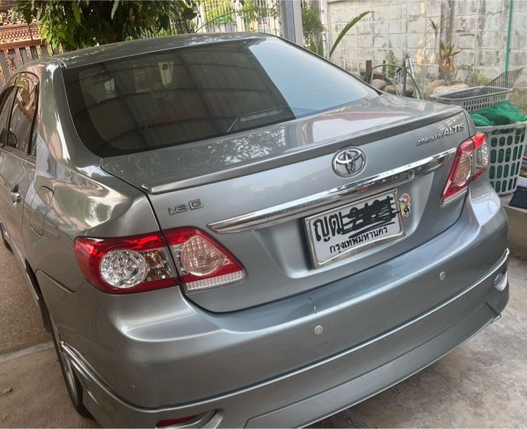 Toyota Altis 2011 1.8 G Sedan เบนซิน ไม่ติดแก๊ส เกียร์อัตโนมัติ เงิน รูปที่ 4