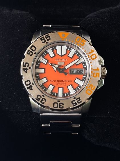 อื่นๆ SEIKO Baby Orange Monster 5 SNZF49 Automatic Watch Diver 7S36 03D0