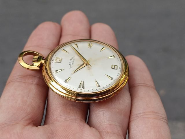 นาฬิกาพก FAVRE - LEUBA Gold Plate 20 Microns  รูปที่ 4