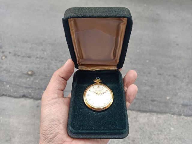 นาฬิกาพก FAVRE - LEUBA Gold Plate 20 Microns  รูปที่ 12