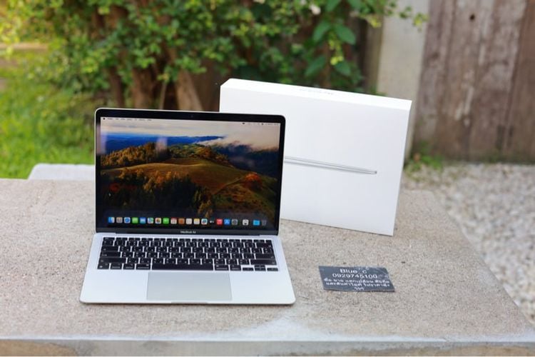 Apple แมค โอเอส 16 กิกะไบต์ USB ไม่ใช่ MacBook Air 13 inch M1 CTO Ram 16G Rom 256G Silver