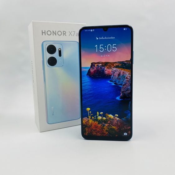 ✨ HONOR X7a 6+128GB Ocean Blue ✨ จอใหญ่ 6.74 นิ้ว สุดยอดแห่งความคุ้ม🆕 รูปที่ 2