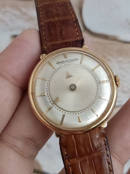 Vintage Jaeger Lecoultre Mystery Dial 18k Solid Gold