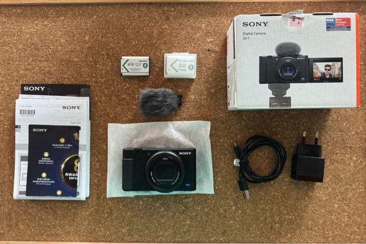 กล้องคอมแพค ไม่กันน้ำ กล้อง Sony ZV-1 
