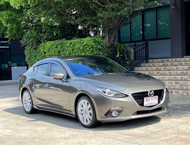 Mazda Mazda3 2015 2.0 S Sedan เบนซิน ไม่ติดแก๊ส เกียร์อัตโนมัติ น้ำตาล