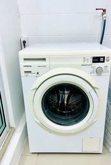 Hitachi เครื่องซักผ้าฮิตาชิฝาหน้า 8.5 กก  5900 บ