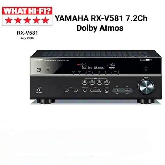 YAMAHA -V581 7.2Ch Dolby Atmos 