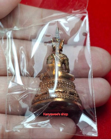 รูปหล่อลอยองค์ พระพุทธเมตตาเสนานาถ ปี 2556 เนื้อทองแดง รูปที่ 5
