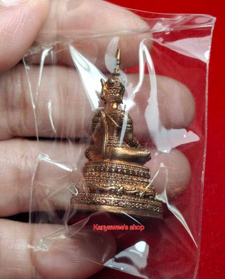 รูปหล่อลอยองค์ พระพุทธเมตตาเสนานาถ ปี 2556 เนื้อทองแดง รูปที่ 6