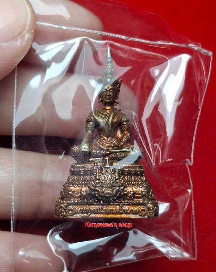 รูปหล่อลอยองค์ พระพุทธเมตตาเสนานาถ ปี 2556 เนื้อทองแดง รูปที่ 2