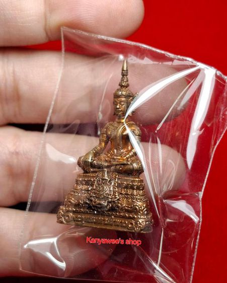 รูปหล่อลอยองค์ พระพุทธเมตตาเสนานาถ ปี 2556 เนื้อทองแดง รูปที่ 4