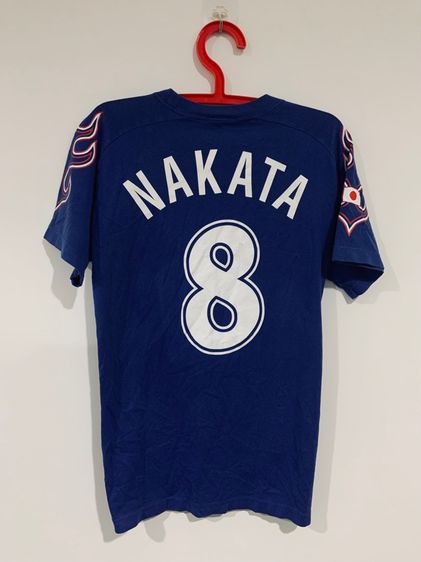 เสื้อฟุตบอลทีม JAPAN เบอร์ 8 NAKATA แท้ 💯 size วัดจริงขนาด อก 20 ยาว 27.5 นิ้ว สภาพดีมาก ทรงสวย สกีนครบหน้ากลัง ผ้านิ่ม หายากน่าสะสมครับ