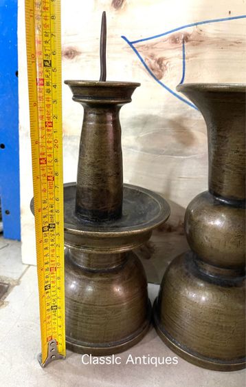 โหงวก่ง ชุดเครื่อง5 ทองเหลืองสะสม รูปที่ 11