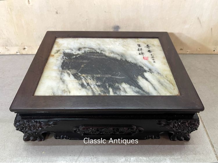 กี่ หินอ่อน ขาสิงห์ เก่าสะสมB3 รูปที่ 14