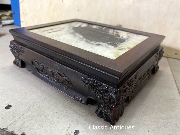 กี่ หินอ่อน ขาสิงห์ เก่าสะสมB3 รูปที่ 5