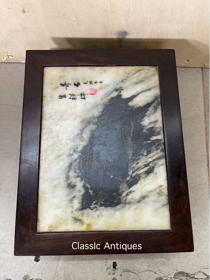 กี่ หินอ่อน ขาสิงห์ เก่าสะสมB3 รูปที่ 11