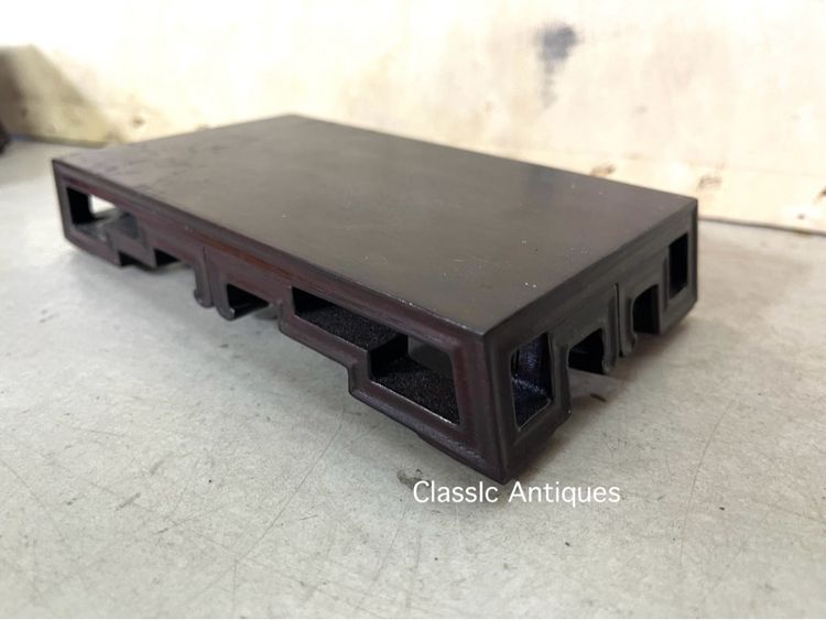 กี่ ไม้ฉลุลาย เก่าสะสมC1 รูปที่ 8