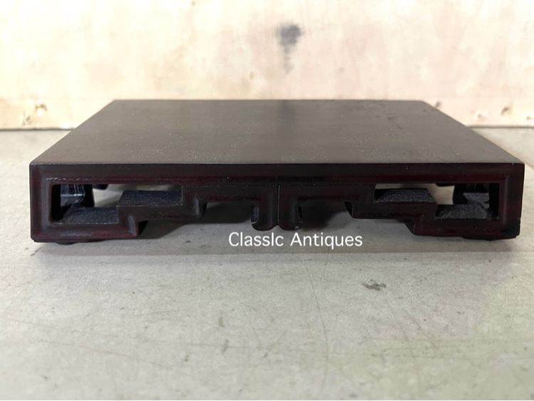 กี่ ไม้ฉลุลาย เก่าสะสมC1 รูปที่ 4