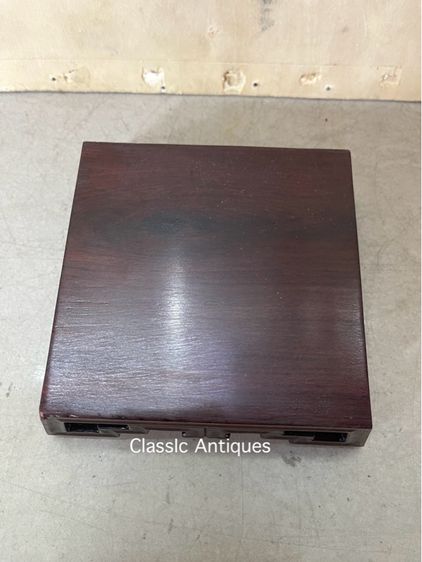 กี่ ไม้ฉลุลาย เก่าสะสมC2 รูปที่ 3