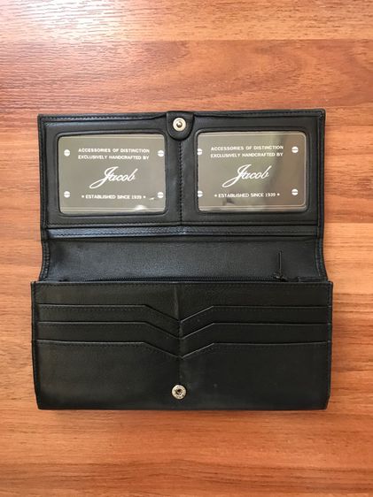 กระเป๋าถือ ใส่เงิน 🌺 JACOB หนังแท้ ฉลุลาย รูปที่ 9