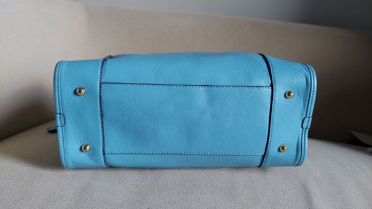 กระเป๋า Loewe ทรงถือ สีฟ้า รูปที่ 7