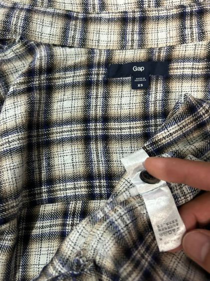 🌈 เสื้อเชิ้ตลายสก๊อต แบรนด์ Gap(แก๊ป) แท้💯 🌈 รูปที่ 7