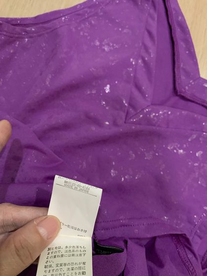 เสื้อกล้าม  เสื้อกล้ามแฟชั่น  สไตล์ยุค 90 " แฟชั่นเกาหลี  ใส่คู่กับ กางเองเอวสูงหรือเอวต่ำ  Freesize สีม่วงสดใส  แบรนด์ญี่ปุ่น  รูปที่ 4