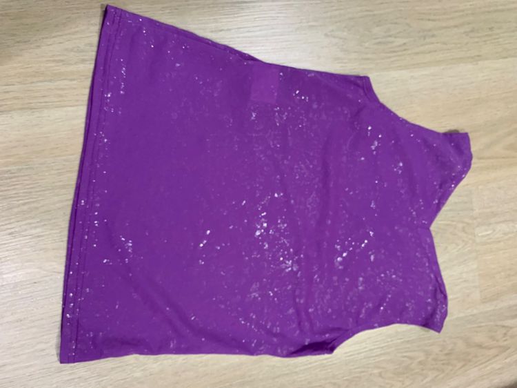 เสื้อกล้าม  เสื้อกล้ามแฟชั่น  สไตล์ยุค 90 " แฟชั่นเกาหลี  ใส่คู่กับ กางเองเอวสูงหรือเอวต่ำ  Freesize สีม่วงสดใส  แบรนด์ญี่ปุ่น  รูปที่ 7